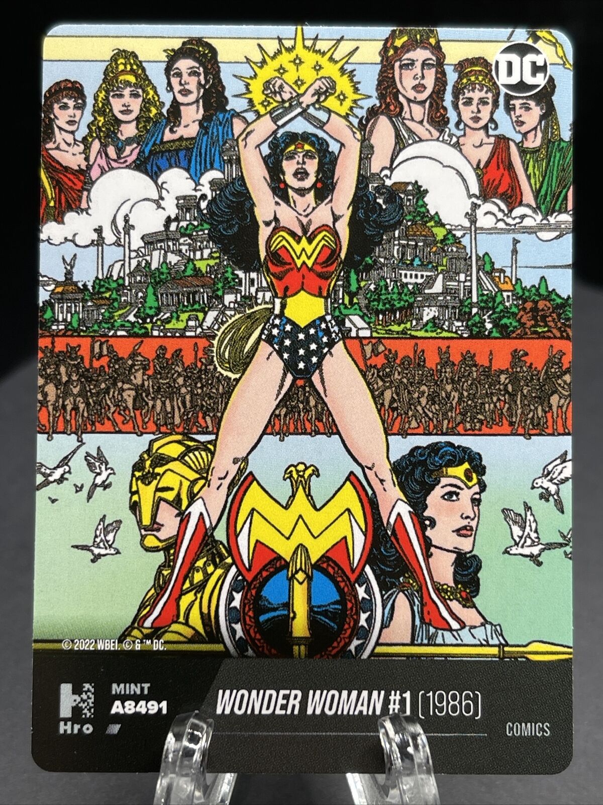 DC Hybrid Trading Card 2022 Chapter 1 Common Wonder Woman #A8491
