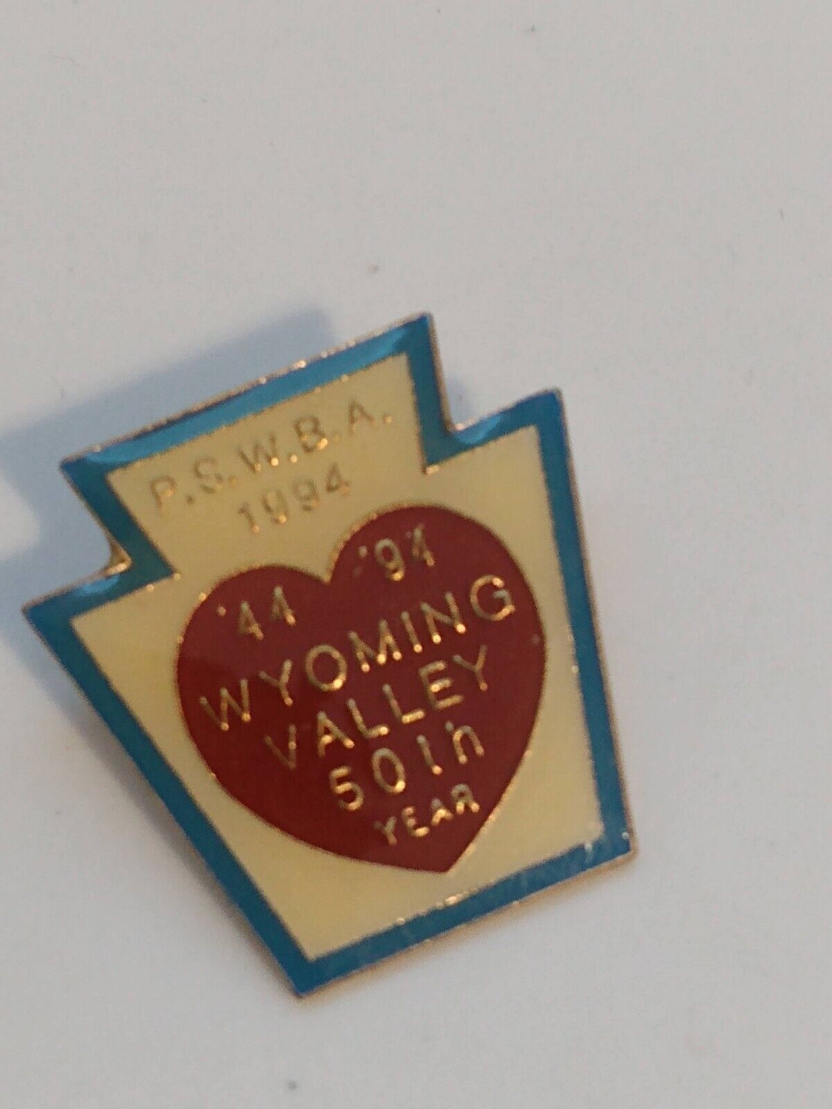PSWBA 1994 Wyoming Valley 50th Year Lapel Pin