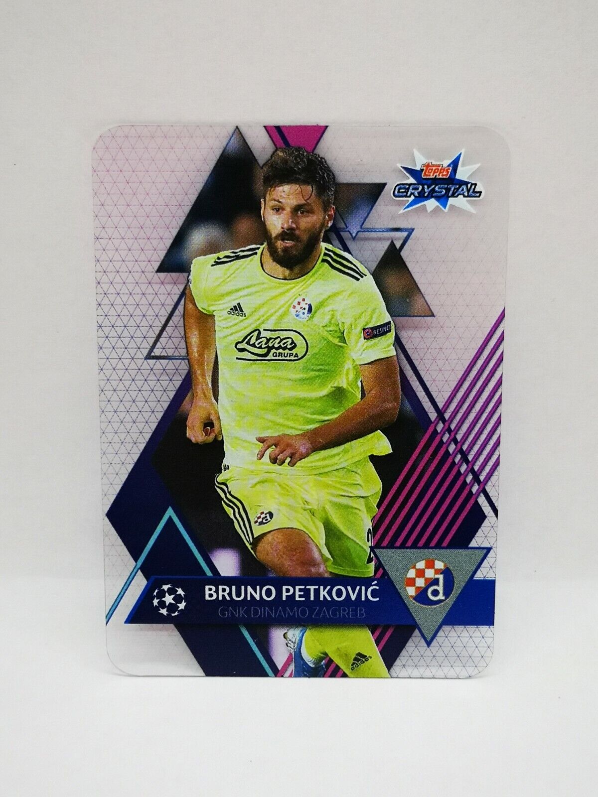 2019 Topps Crystal 2019 Champions League ZAGREB 65 PETKOVIC Card