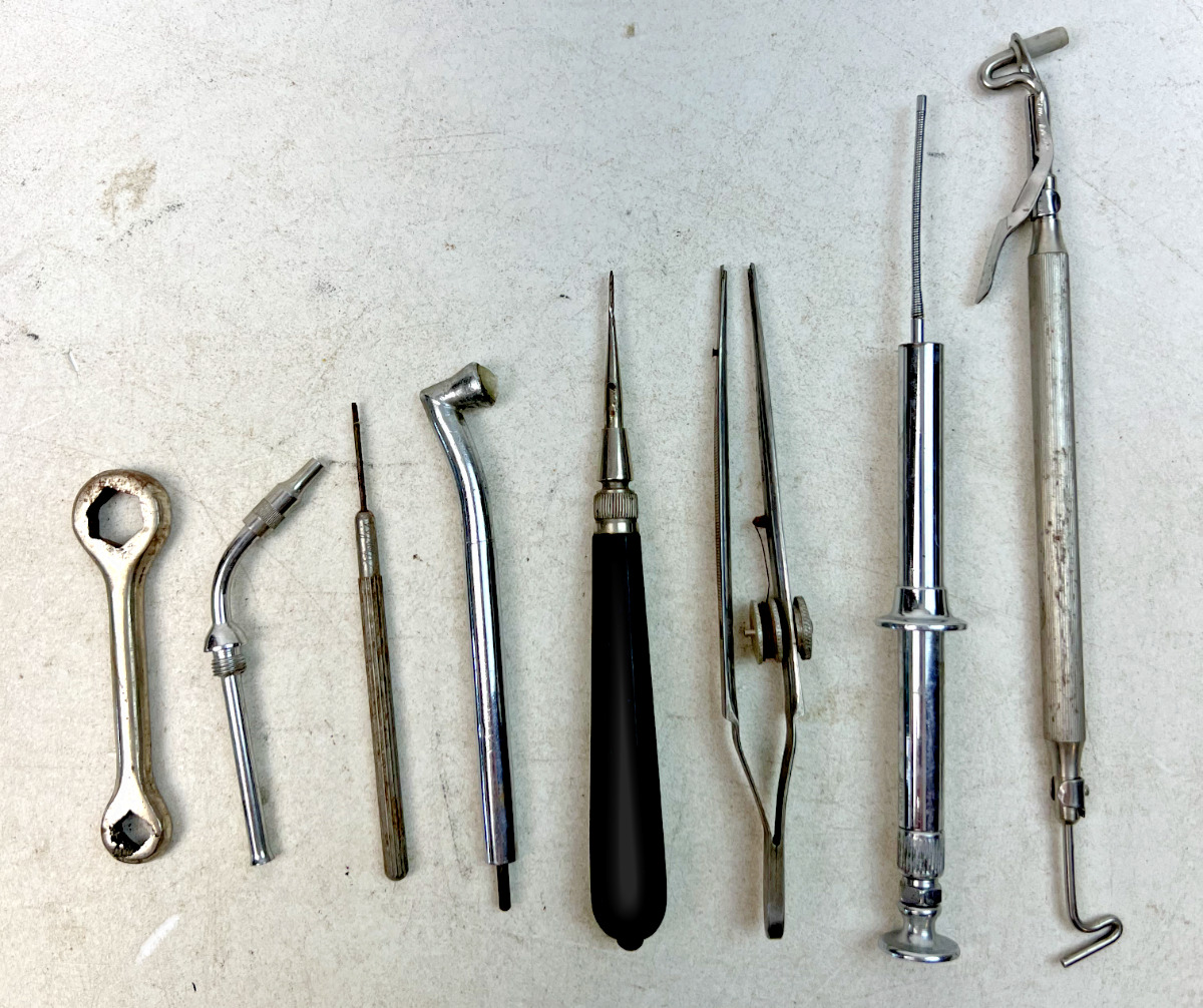 Vintage Dental Hygiene Tools - Lot of 8