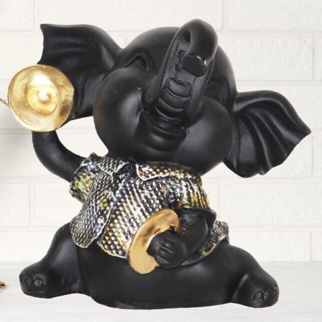 Handcrafted Artifacts Elephant Showpiece for Home and Office Decor, Decorative