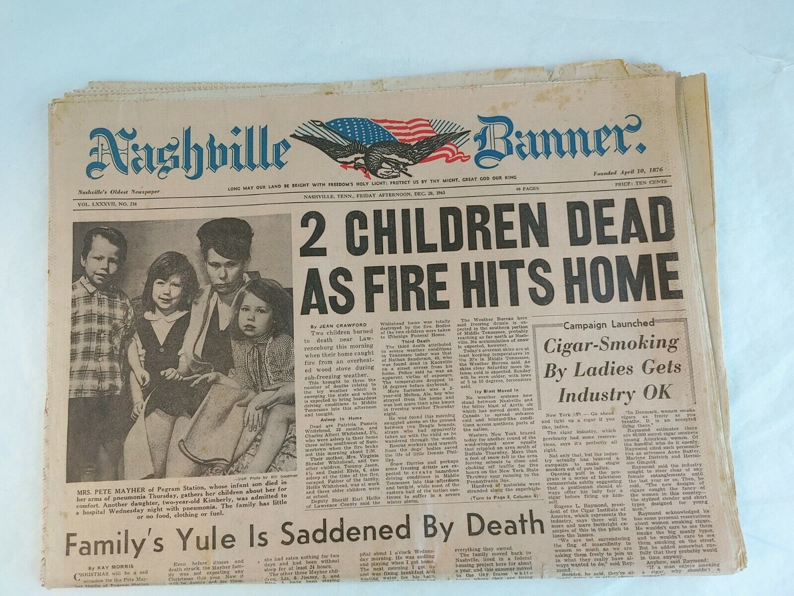 Dec 20 1963 The Nashville Banner \