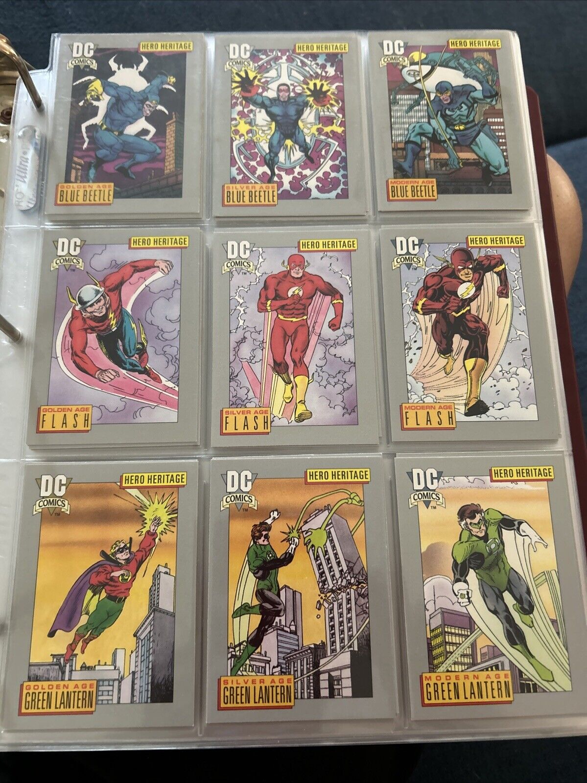 1991  DC Comics Trading Cards  Complete Base Set  #1-180