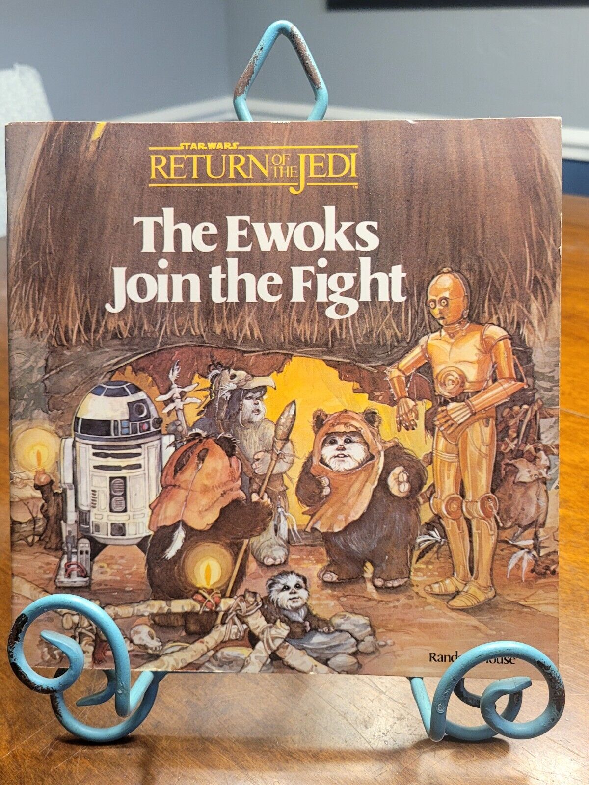 Vintage Star Wars Return of the Jedi The Ewoks Join The Fight Book Random House
