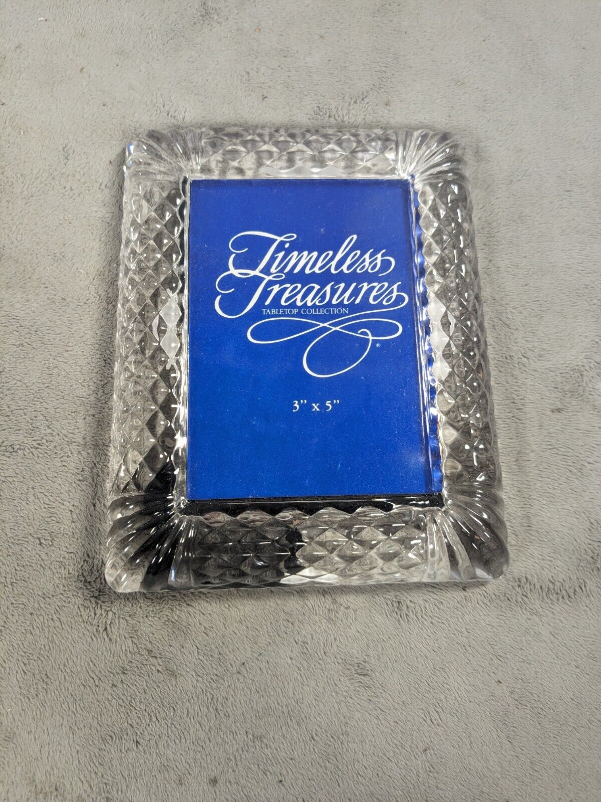 Timeless Treasures Heavy Crystal Picture Frame A Treasured Gift 