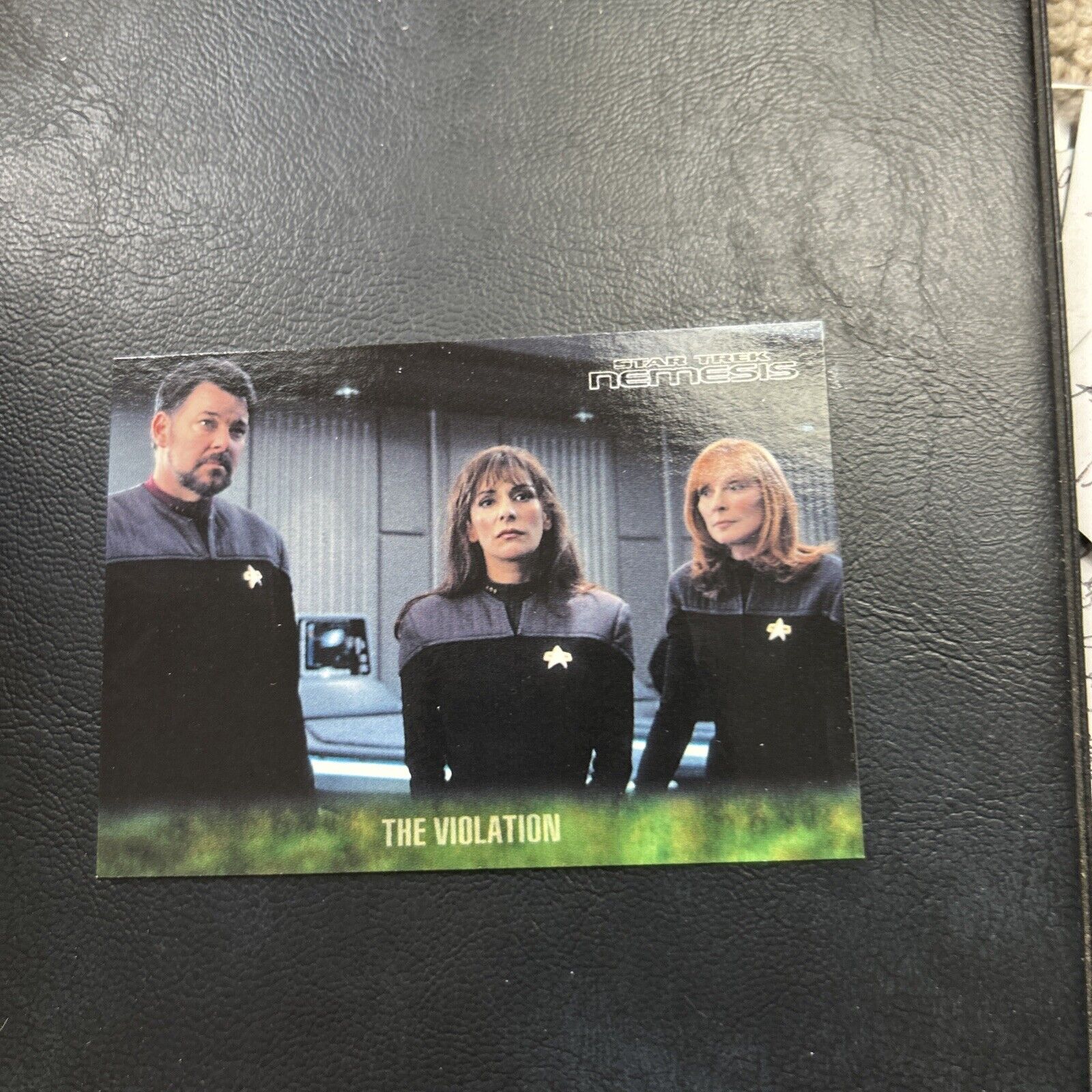 Jb22 Star Trek Nemesis 2002 #22 Beverly Crusher Counselor Troi Riker Violation