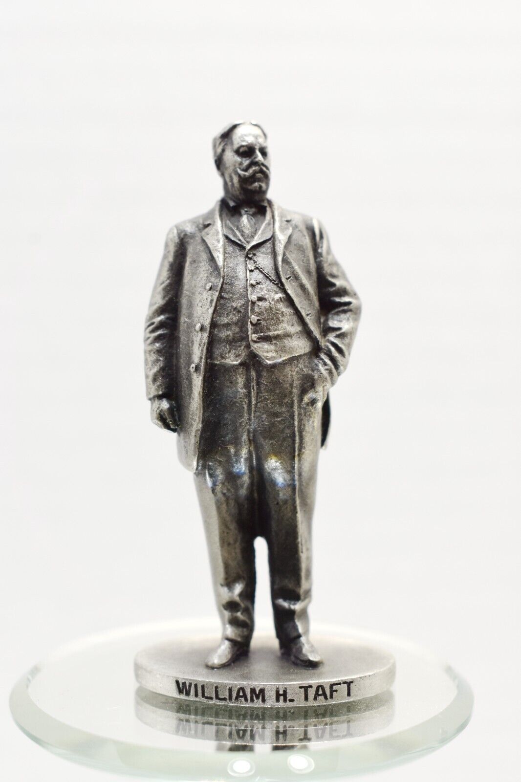 Danbury Mint Pewter William H. Taft 27th President - David A. LaRocca - 2\