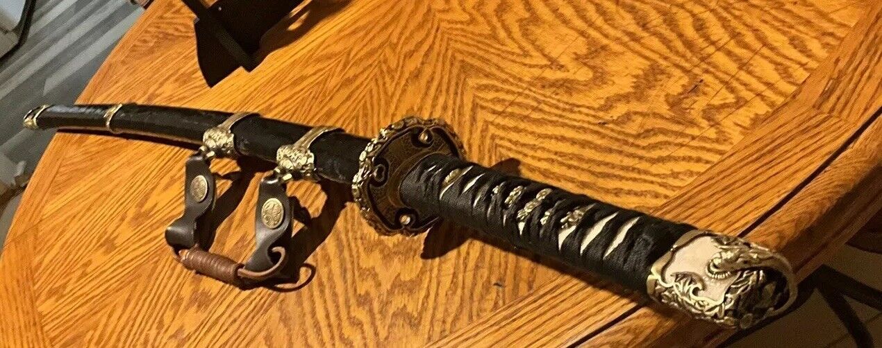 Equisite MasterBuilt Battle Ready T10 Clay Tempered Handcrafted Tachi Katana