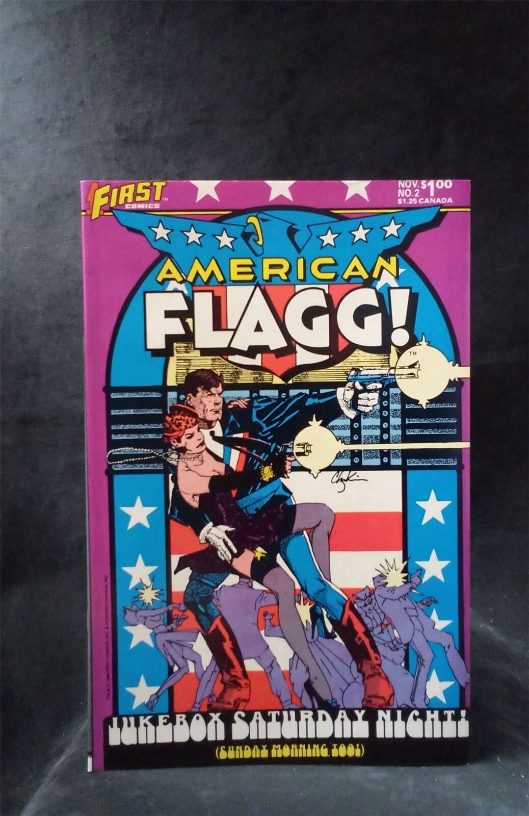 American Flagg #2 1983 first Comic Book 