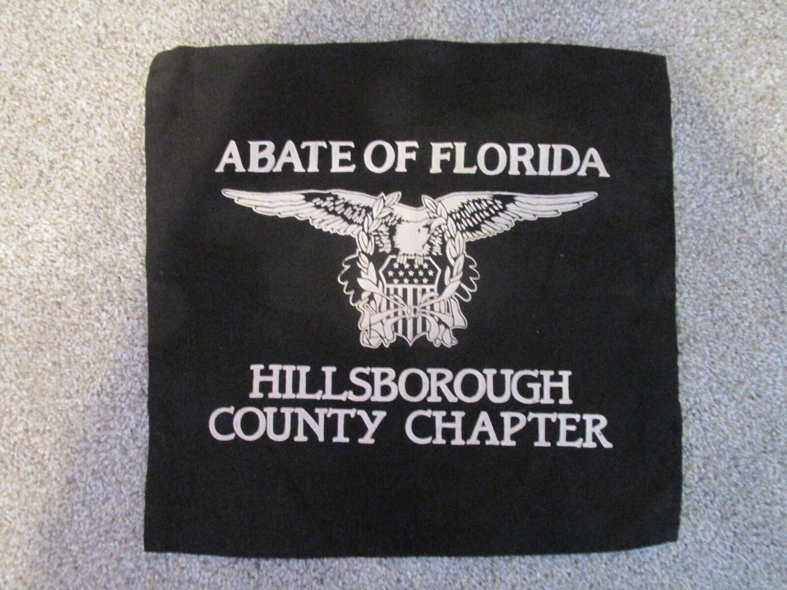 Vintage Motorcycle Abate Of Florida Flag/Banner