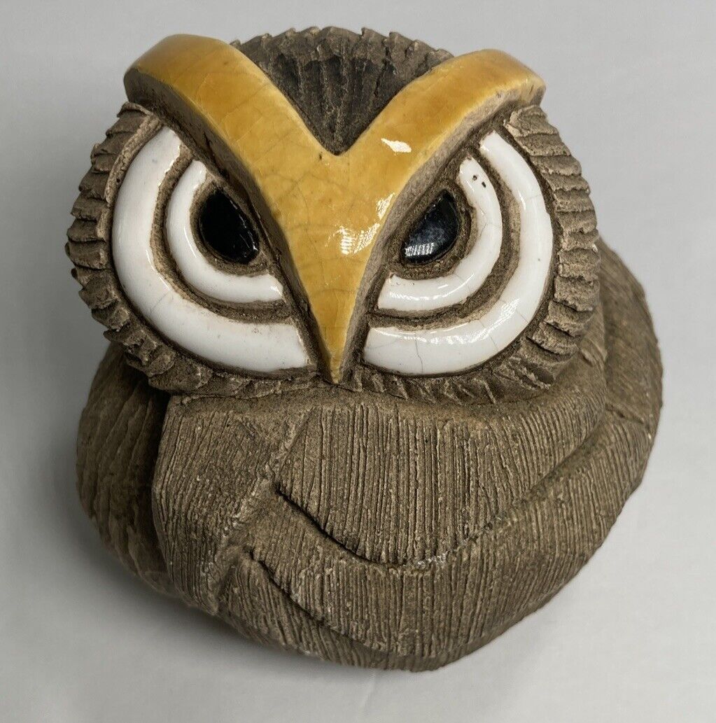 Artesania Rinconada Vintage Carved Owl