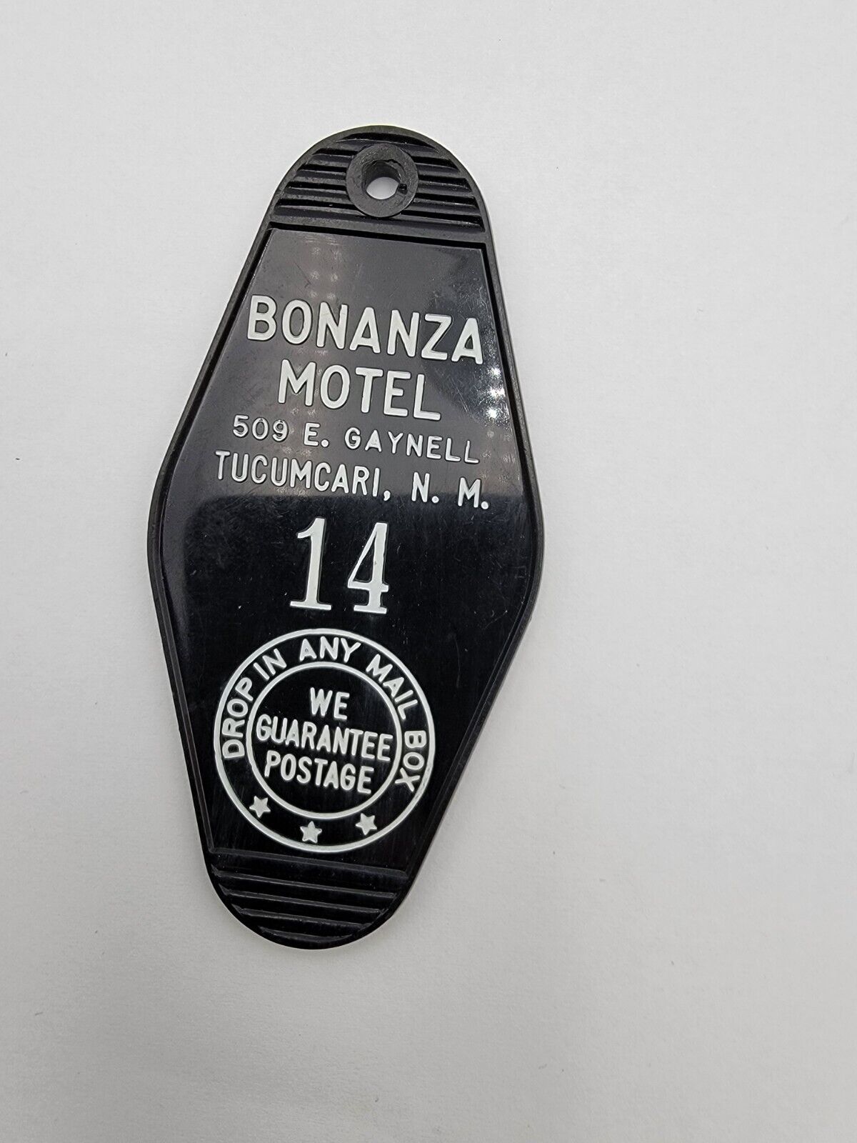 Vintage Bonaza Motel Tucumcari New Mexico Room Key Fob