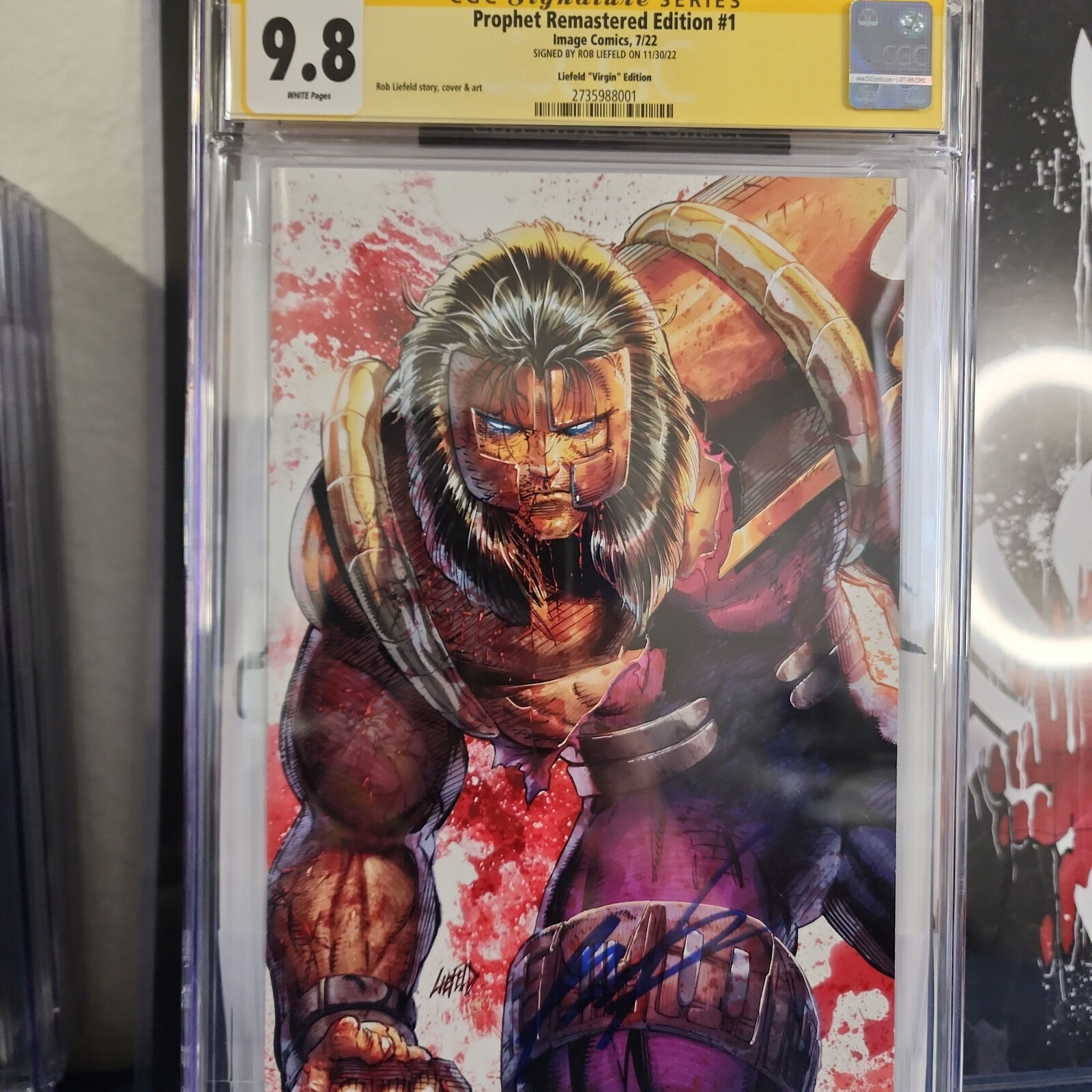 Prophet Remastered Edition 1 CGC 9.8 Signed By Rob Liefeld