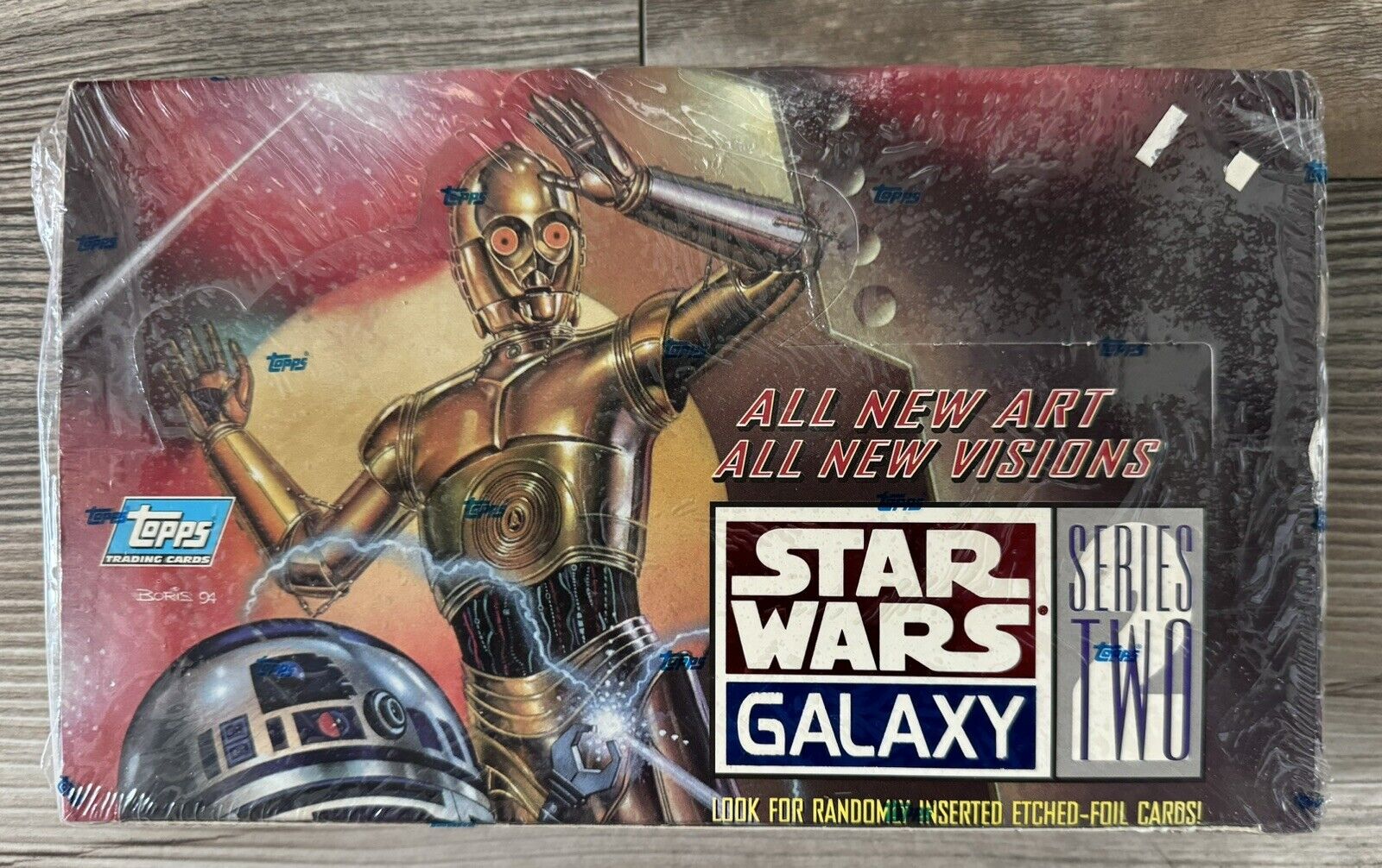 1994 Star Wars Galaxy Topps Trading Card Series 2 Foil Cards BRAND NEW SEALED