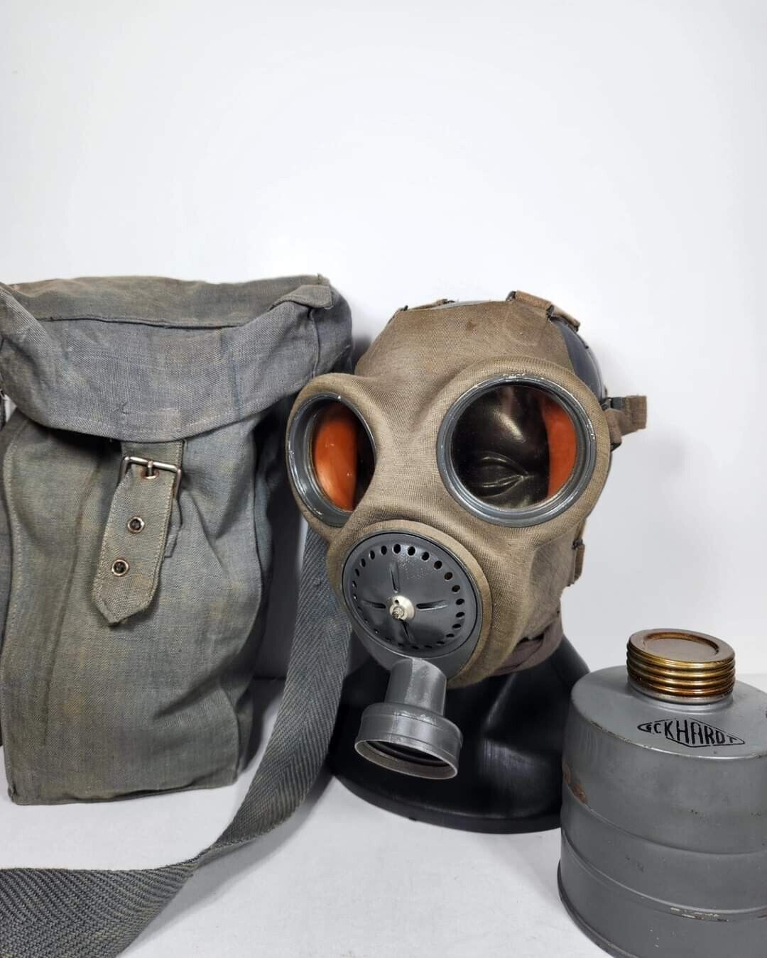 Spanish Civil War Fatra-A Gas Mask Czech FM-2 Clone