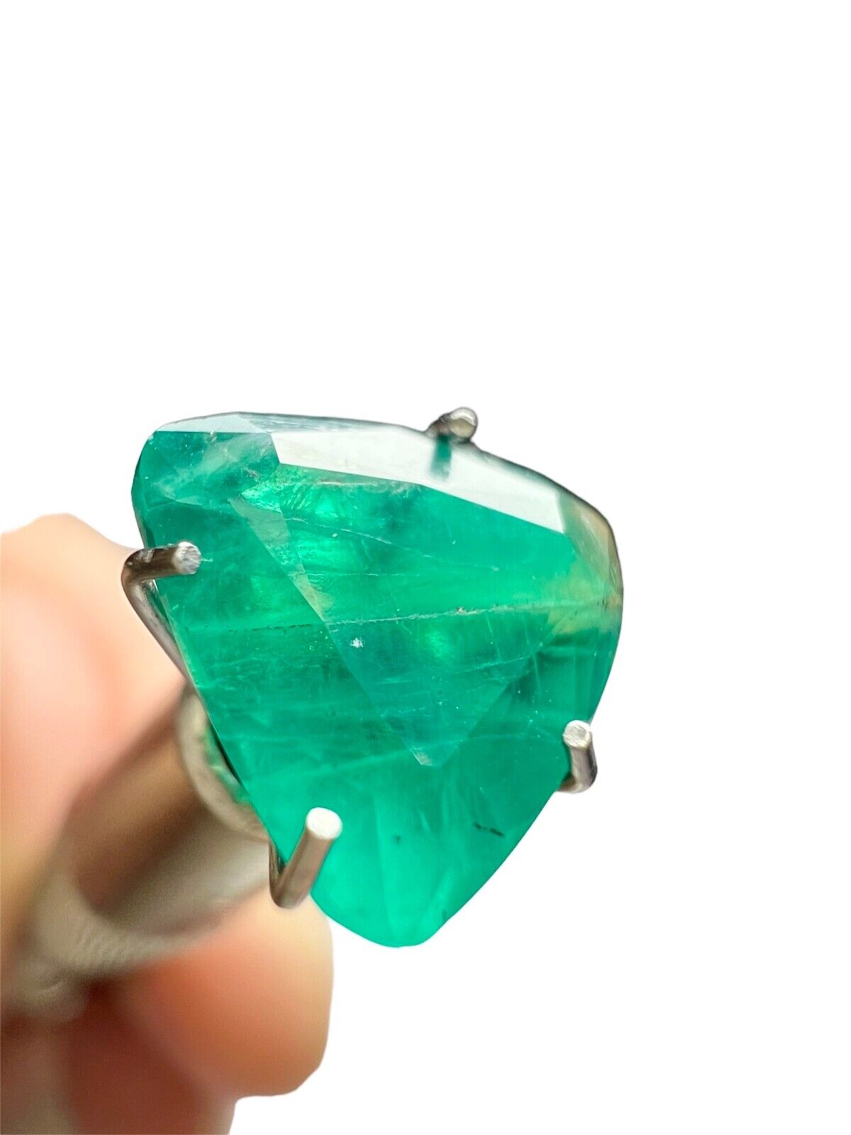 1.50 CT Beautiful Cut Green Sodalite Top Gemstones From Badakhshan  @AFG