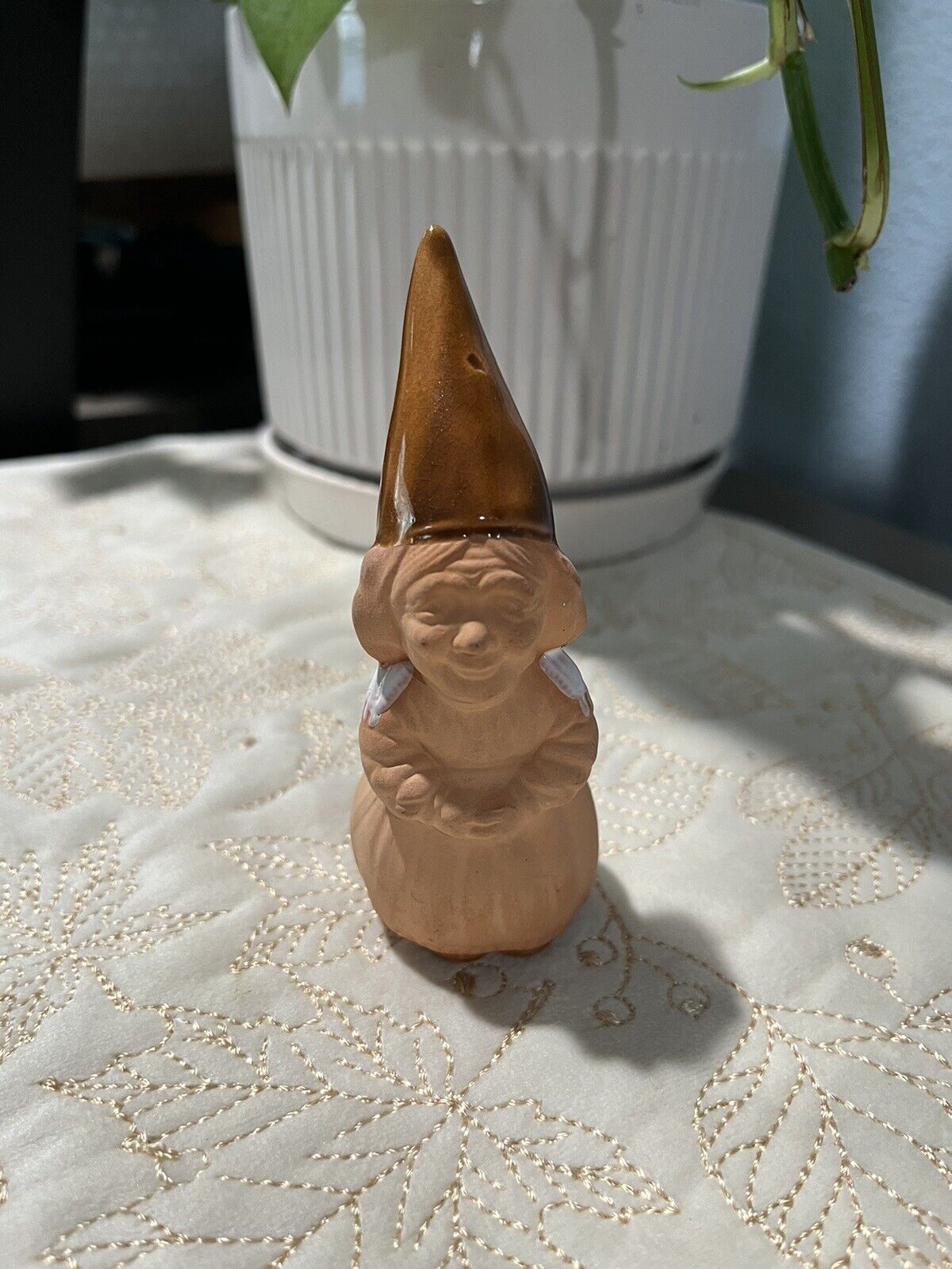 Small Vintage Terracotta Knome Women Japan