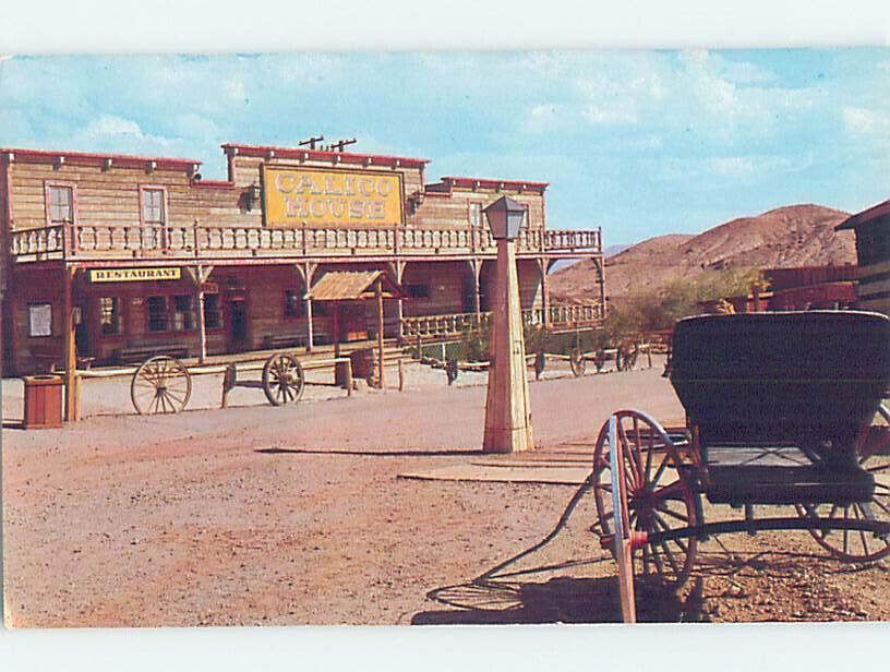 Pre-1980 BUILDING Calico Ghost Town - Yermo & Barstow & Victorville CA AE8324