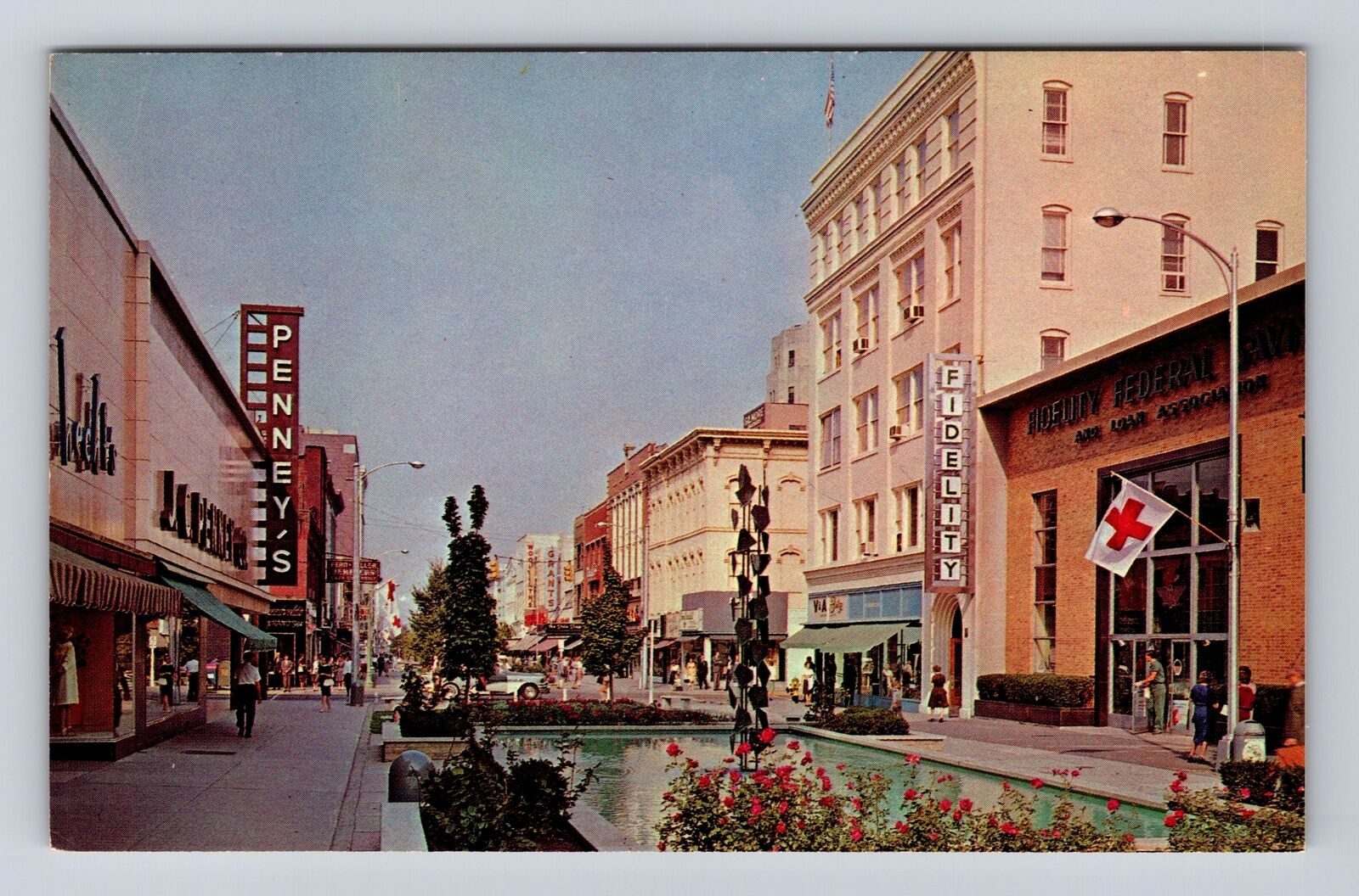 Kalamazoo MI-Michigan, Mall City Realtor, Antique, Vintage Souvenir Postcard