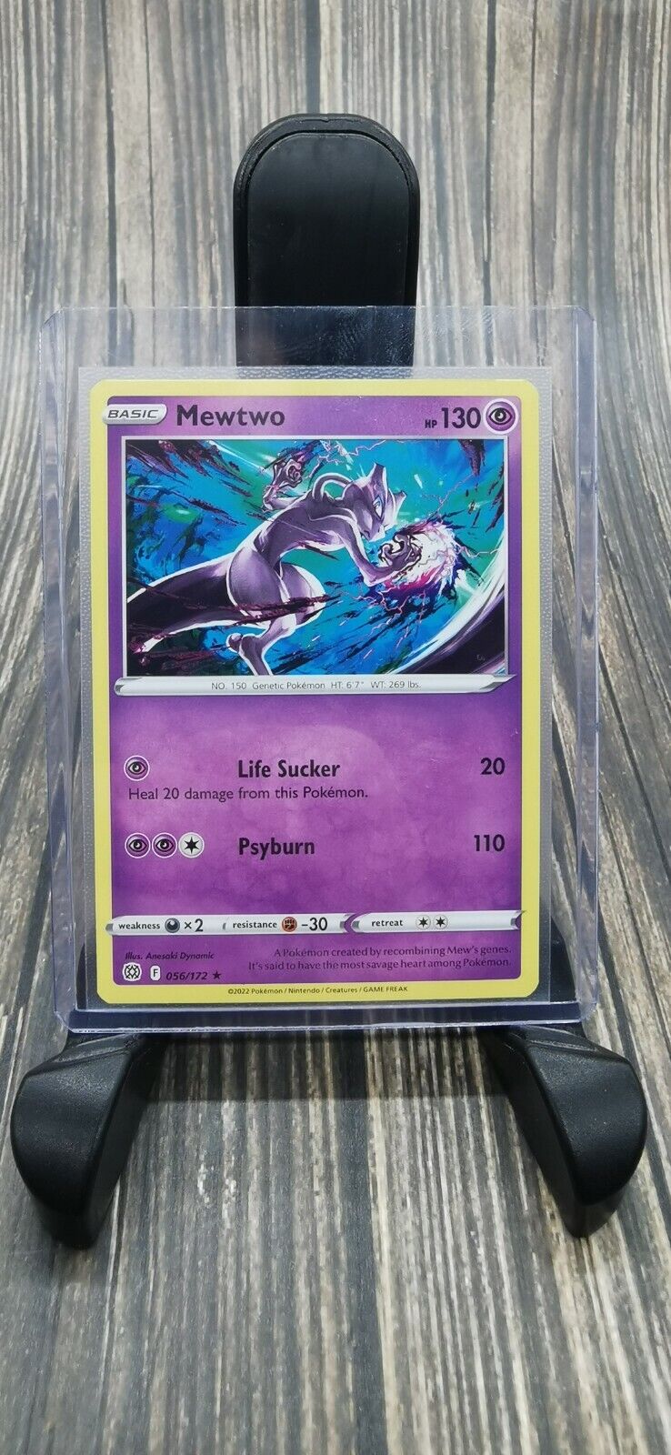 Mewtwo - 056/172 - Brilliant Stars - Rare - Pokémon TGC Card - MINT