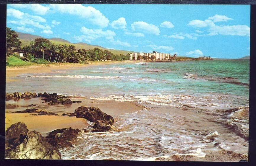 New VTG Postcard, Kamaole No. 1 Beach, Kihai, Maui, Hawaii