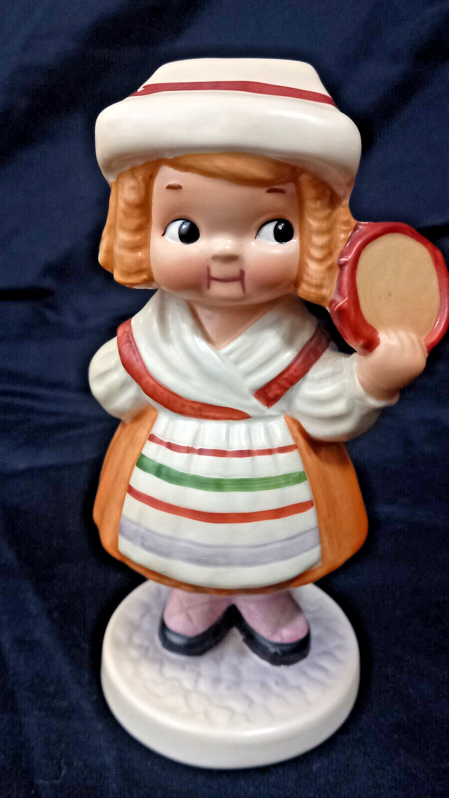 Vintage Goebel Hummel Figurine - Dollie Dingle in Italy - 1981 W Germany