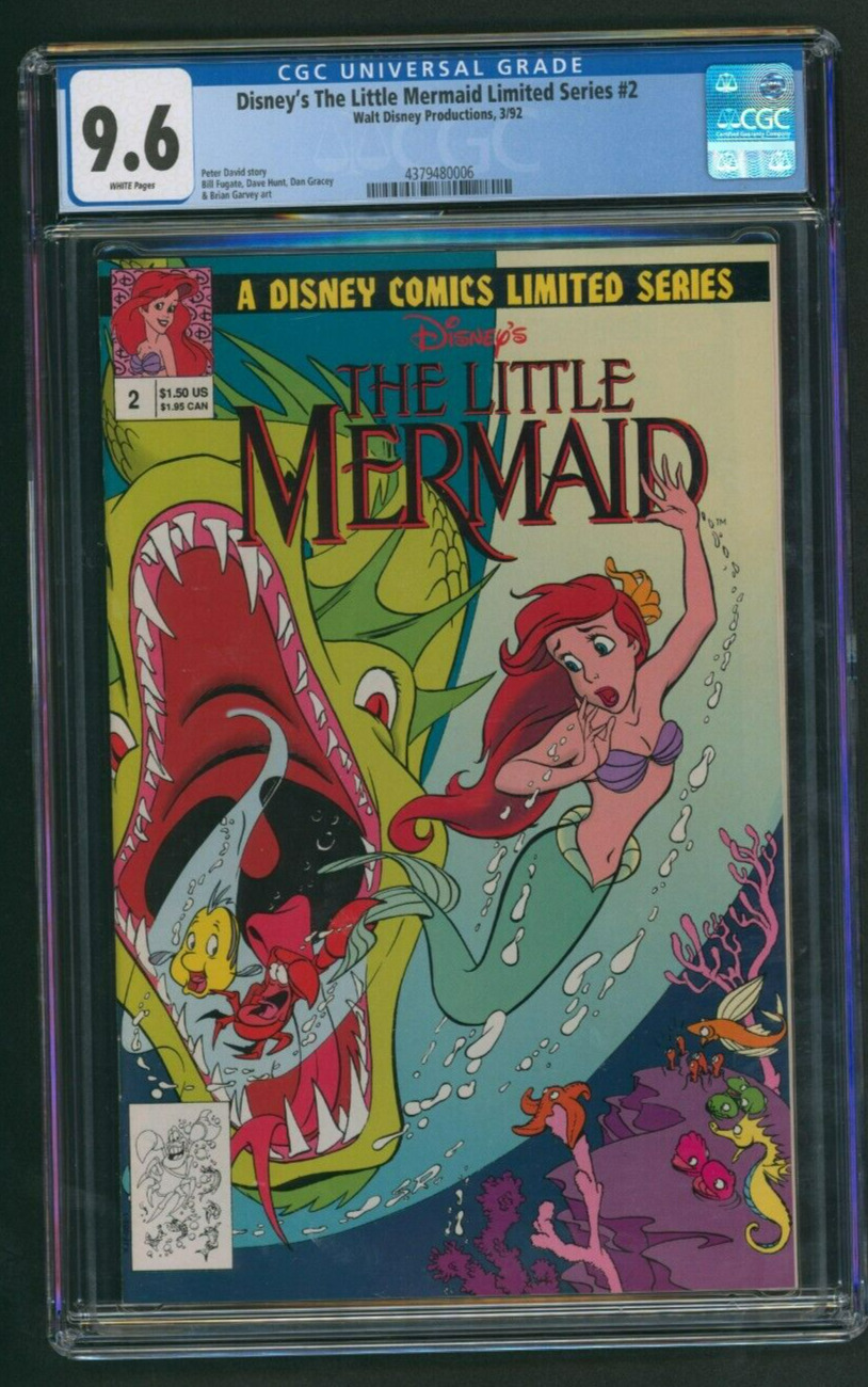Disney's The Little Mermaid Limited Series #2 CGC 9.6 Walt Disney Comics