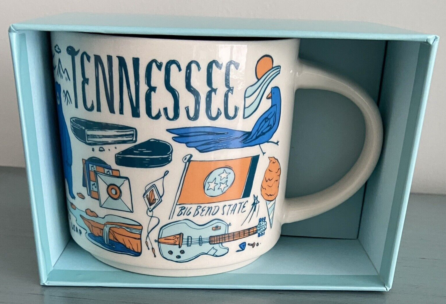 Starbucks Coffee Been There Series Tennessee Full Size Mug 14 fl oz New With Box