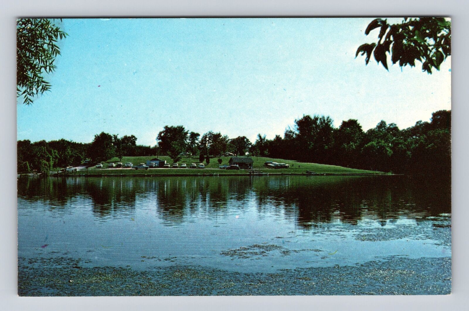 Batavia OH- Ohio, Stonelick Lake State Park, Antique, Vintage Souvenir Postcard