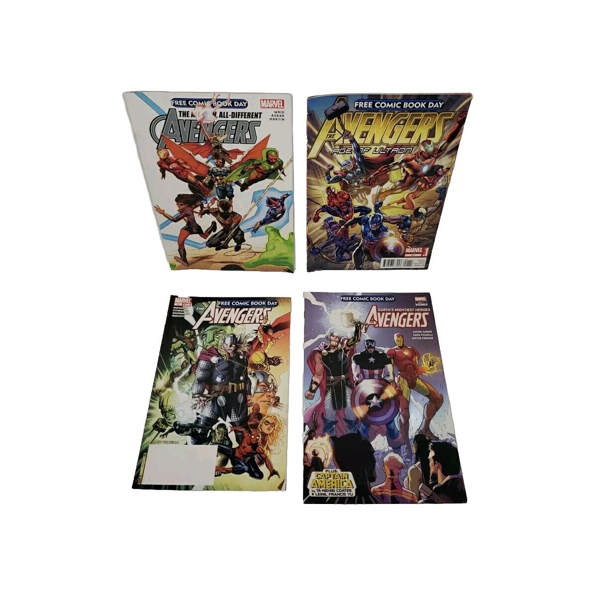 FCBD 2015 Avengers #1 All New All Different Avengers + 2007, 2012 & 2018 Marvel