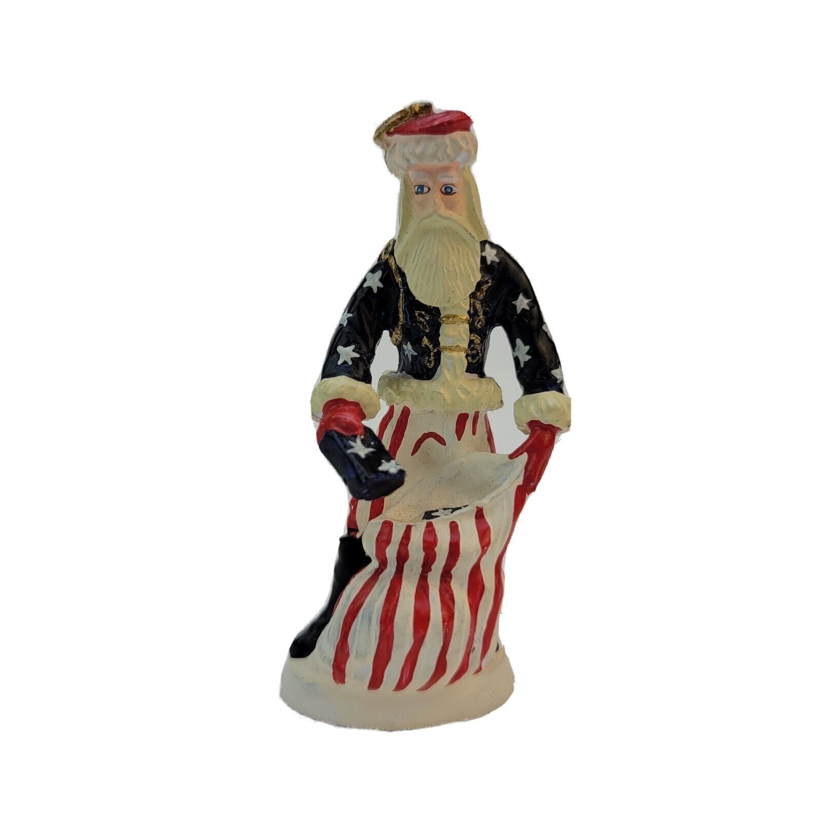Duncan Royale Solid Pewter History Santa St Nick Miniature Civil War USA