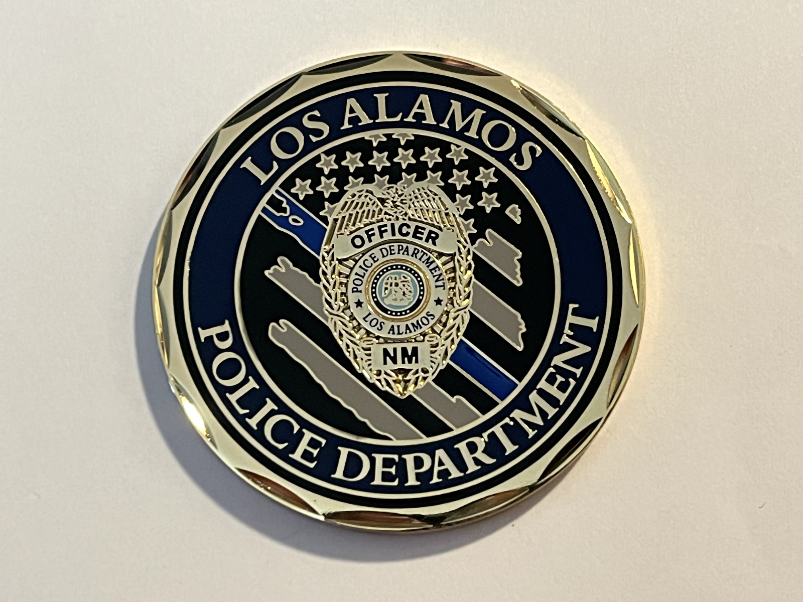 Los Alamos (NM) Police Department Challenge Coin  (C36)
