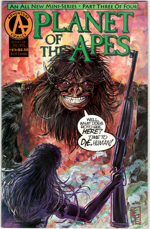 Planet of the Apes (2nd series) #23 Adventure Comic Charles Marshall (Author)