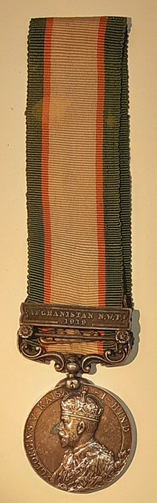 1919 British India General Service Medal Afghanistan NWF 1919--See Photos