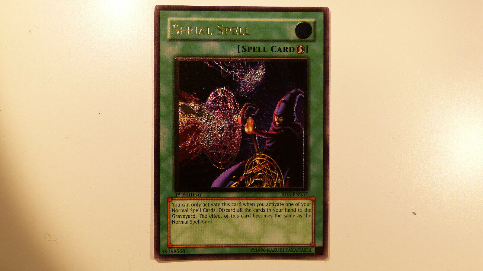 Yu-Gi-Oh Serial Spell RDS-EN037 1st Edition Ultimate Rare M/NM Booster Fresh