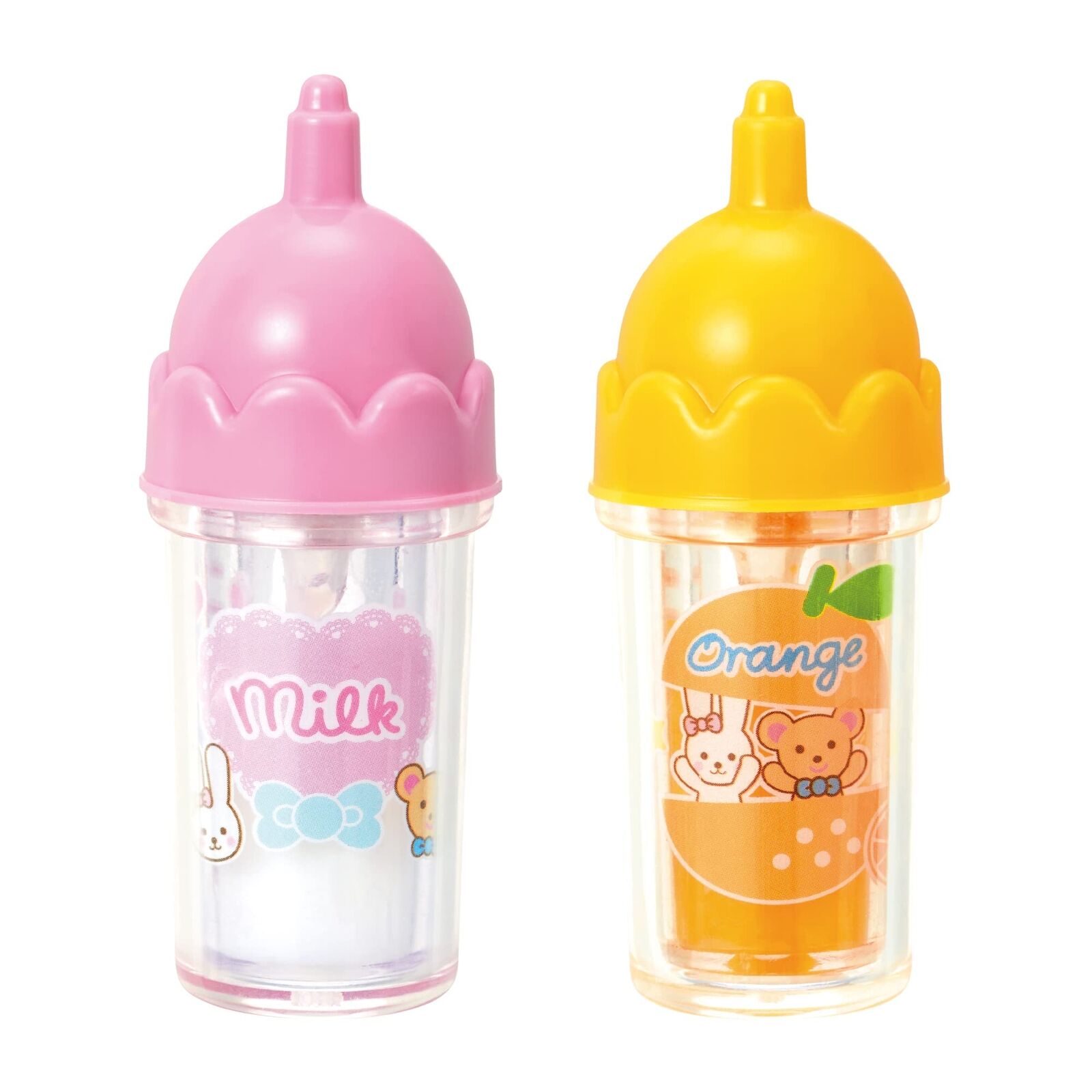 Mel-chan Care Parts Magic Milk Bottle 2 Set 2022 Pink