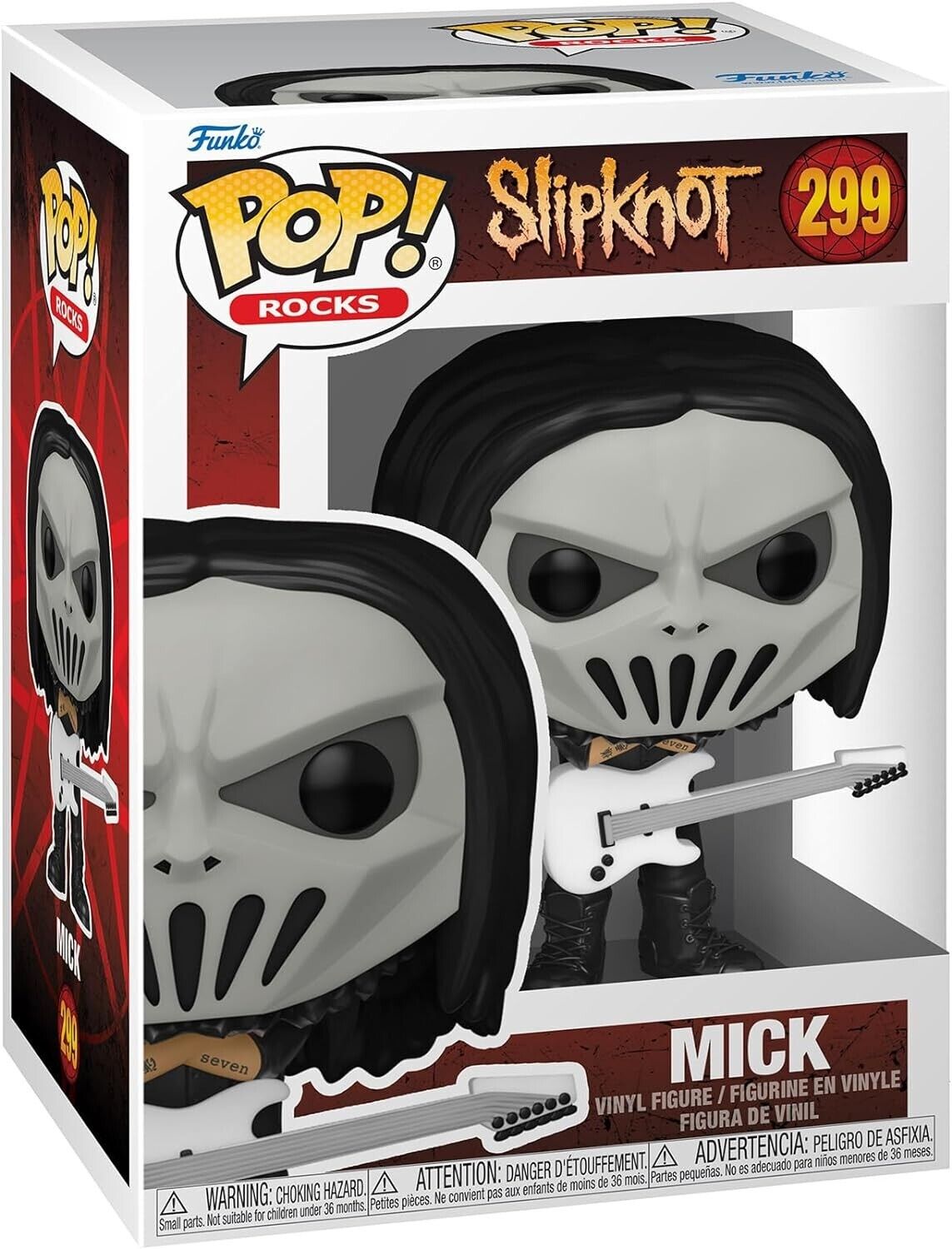 Funko Pop Rocks Slipknot Mick Thomson Figure w/ Protector