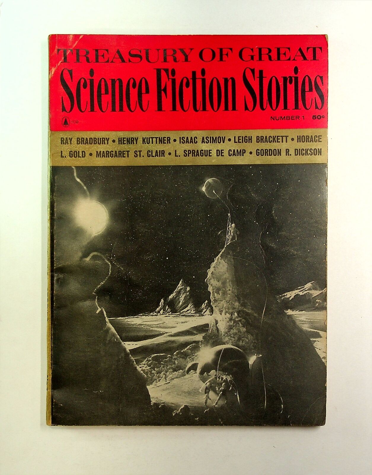 Treasury of Great Science Fiction Stories #1 VG+ 4.5 1964