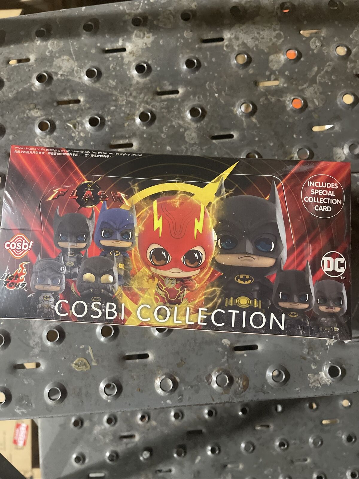 Hot Toys DC The Flash Movie Cosbi Collection Box Of 8 Exclusive Chance of Chase