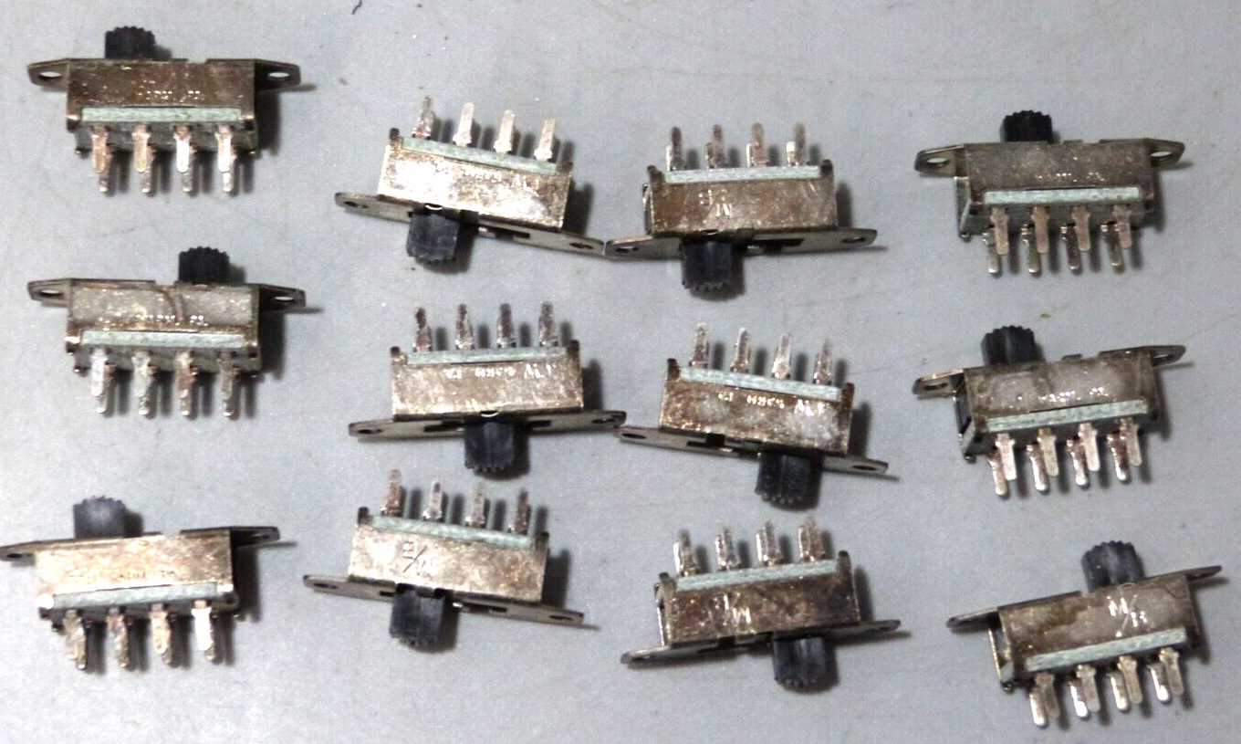 Railroad Control Board on-off-on Switches 12 pcs