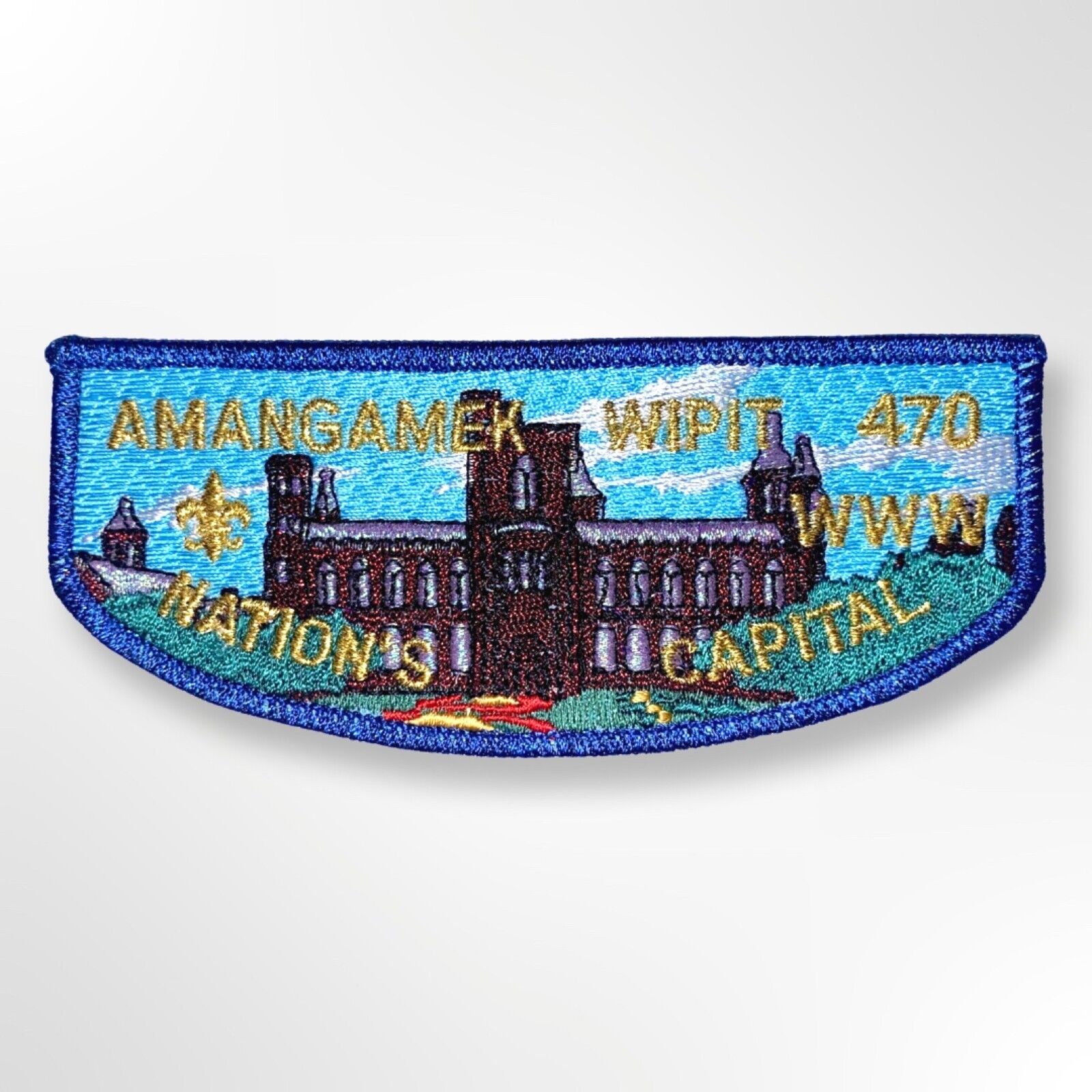 Smithsonian- Amangamek Wipit, Lodge 470 -OA Flap