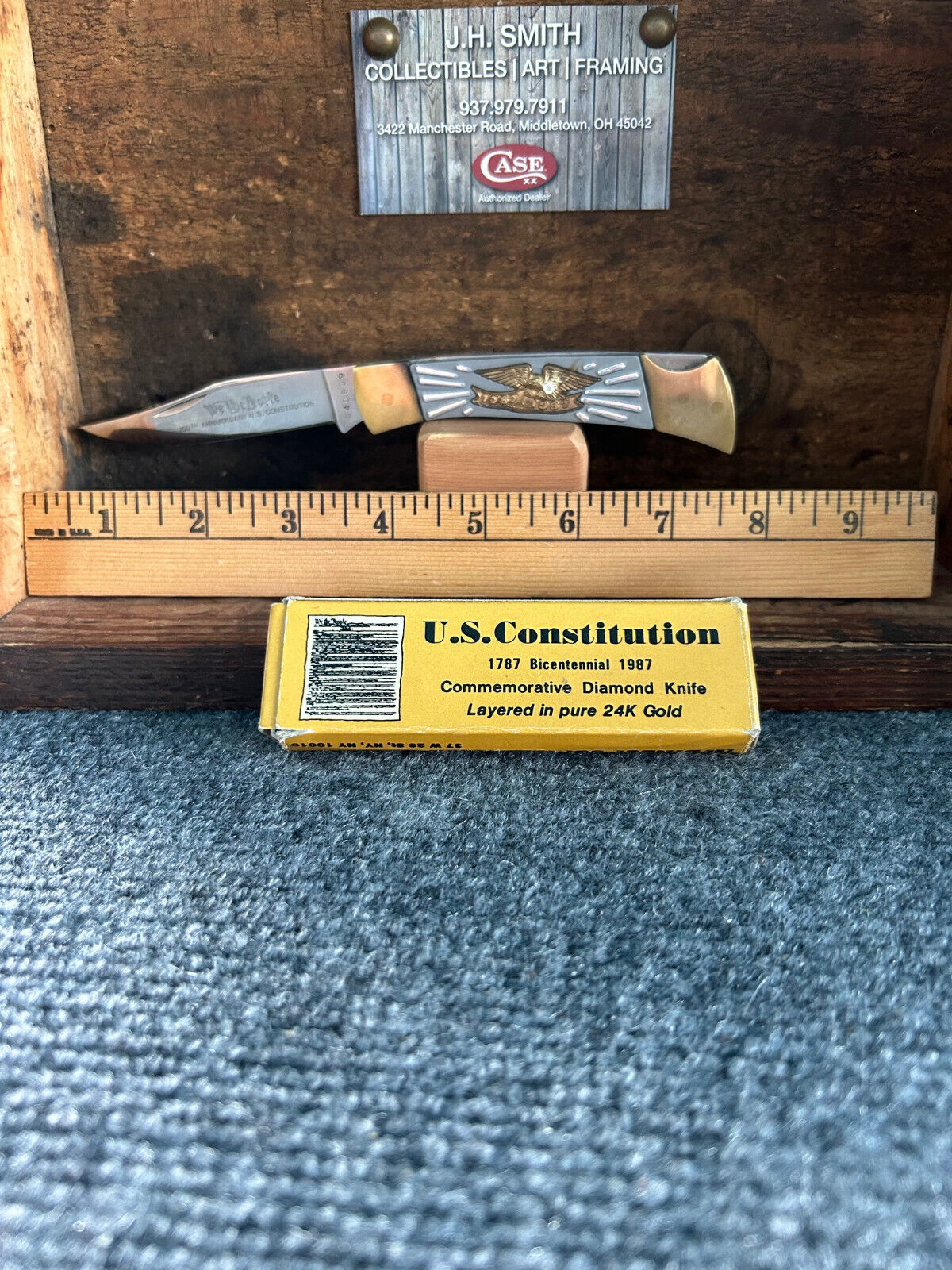 Vintage 1787-1987 - U.S. CONSTITUTION COMMEMORATIVE KNIFE