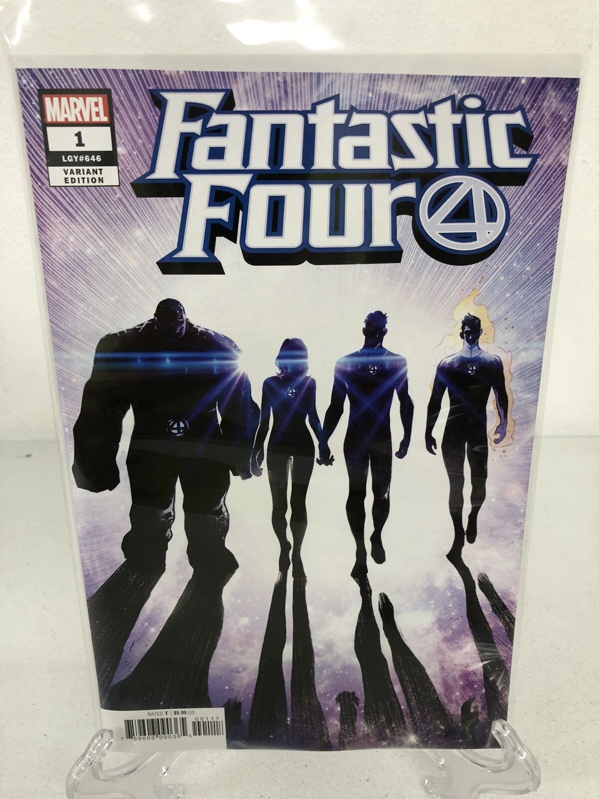 Fantastic Four #1 PICHELLI TEASER Variant Cover In Hand Ready To Ship NEW Unread