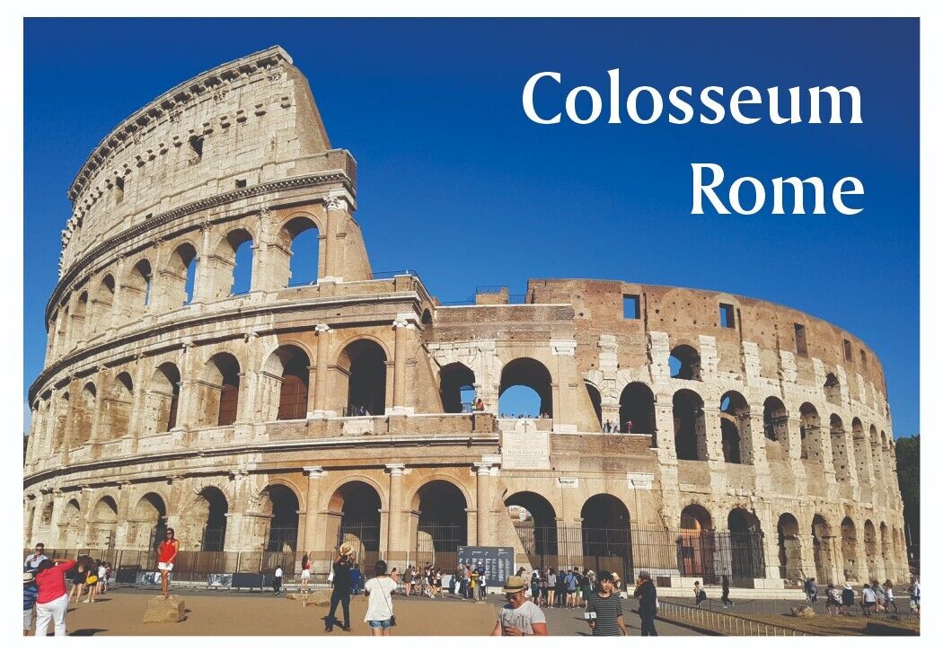Colosseum, Amphitheatre, Rome, Italty, 2 x 3 inch Fridge Locker Magnet #EU608