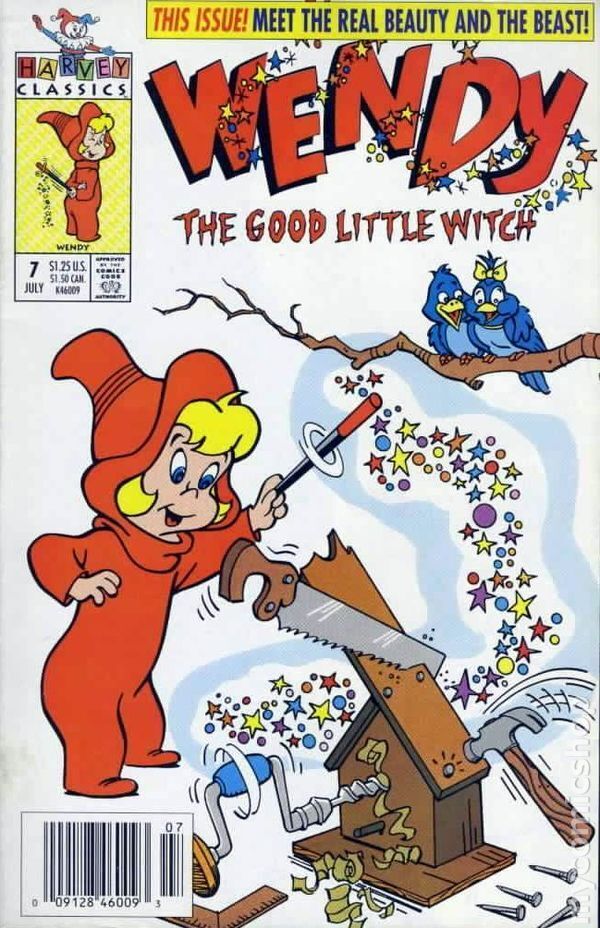 Wendy the Good Little Witch #7 VG 4.0 1992 Stock Image Low Grade
