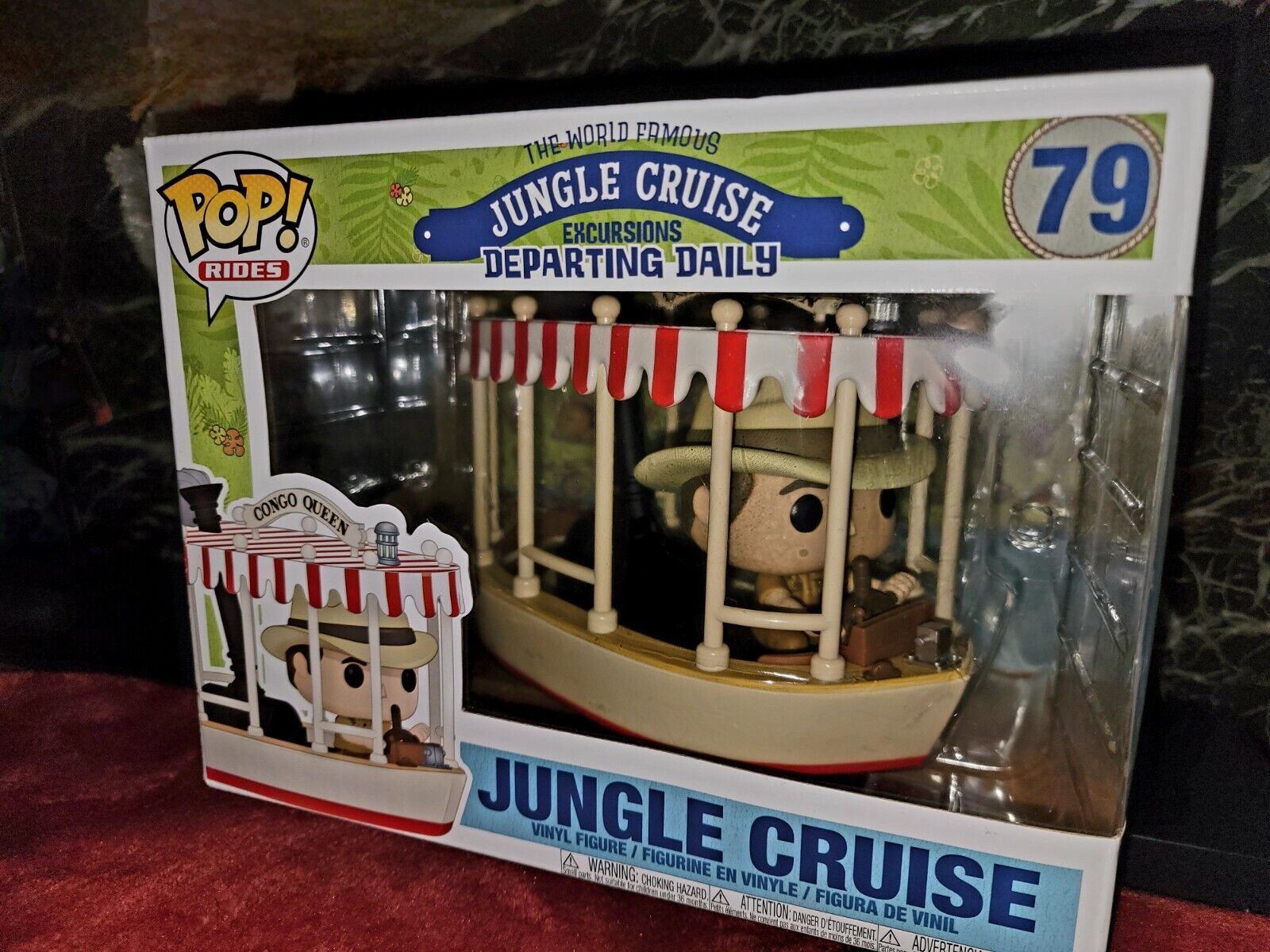 Vaulted Disney Parks Jungle Cruise Disneyland Congo Queen & Extras Magic Kingdom