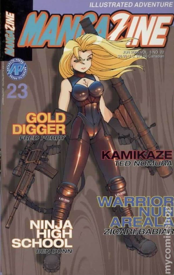 Mangazine Volume 3 #23 VF 2001 Stock Image