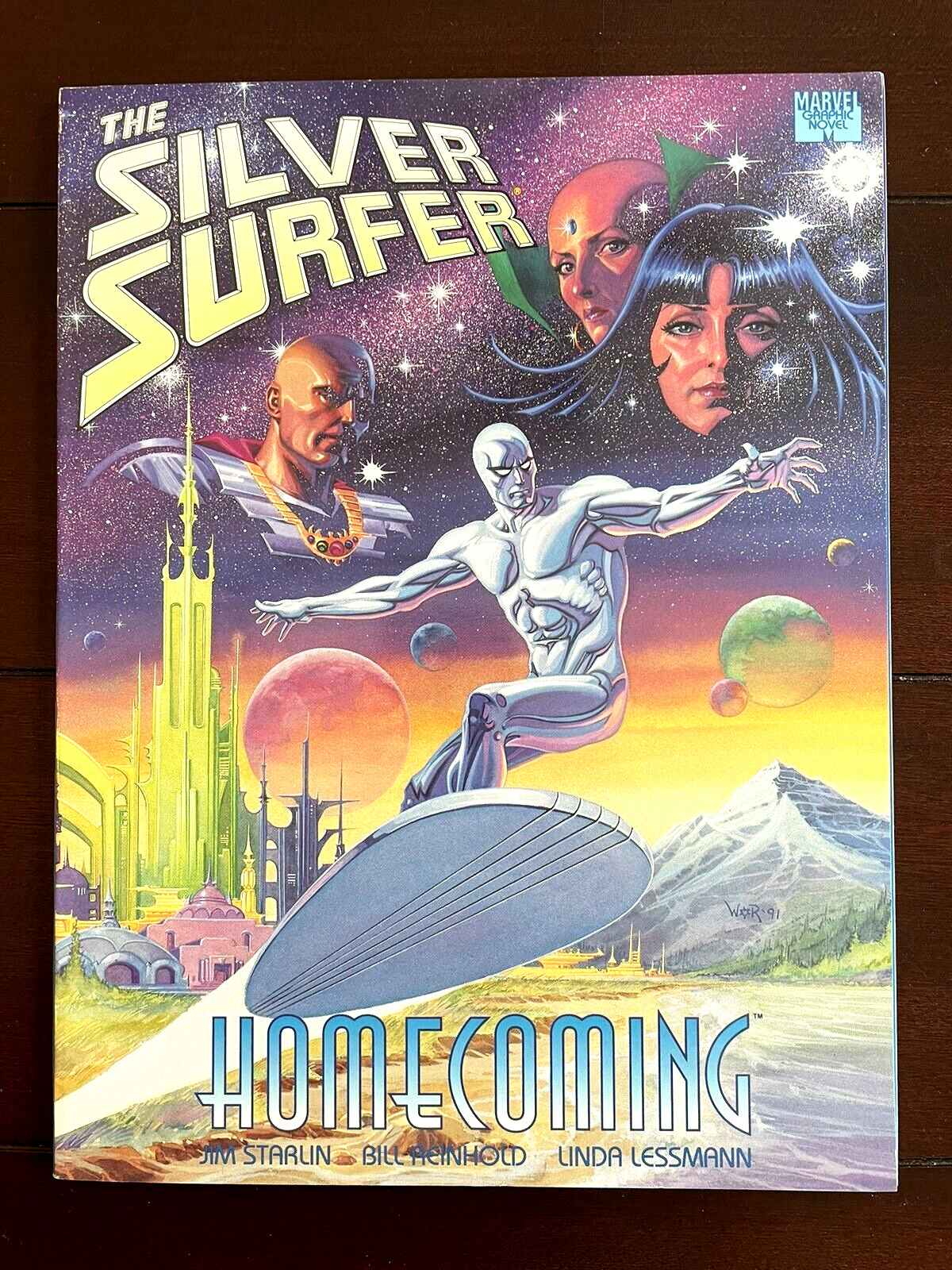 SILVER SURFER: Homecoming by Jim Starlin (Marvel Comics November 1991)