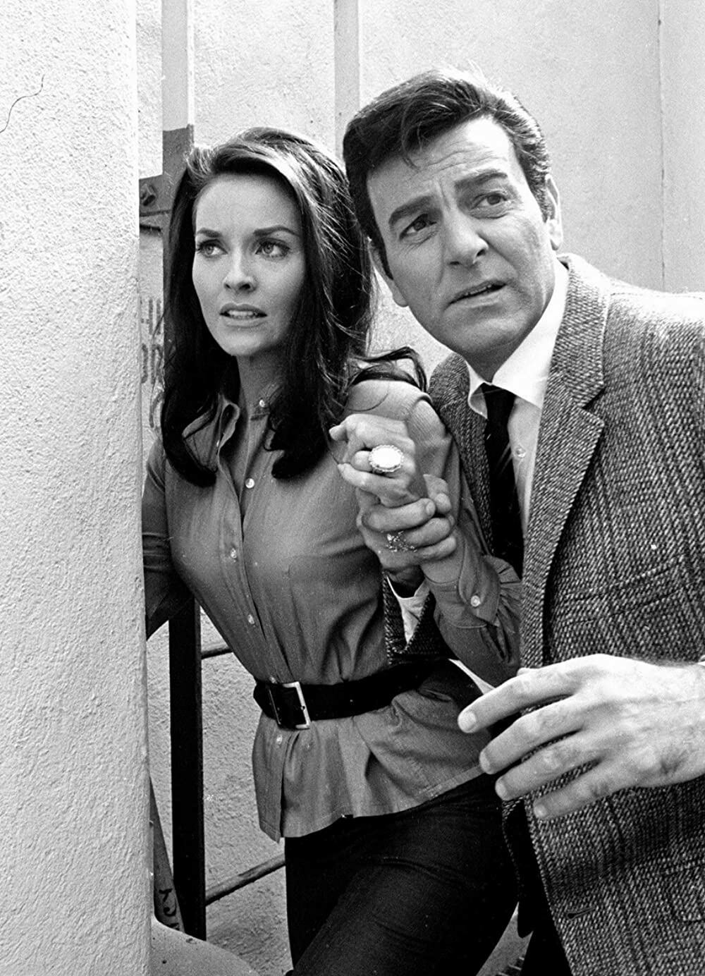 Mike Connors and Lee Meriwether Mannix TV Show Vintage Photo 8\