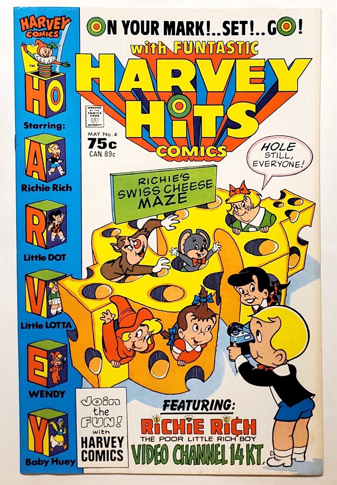 Harvey Hits Comics #4 (May 1987, Harvey) 7.0 FN/VF 